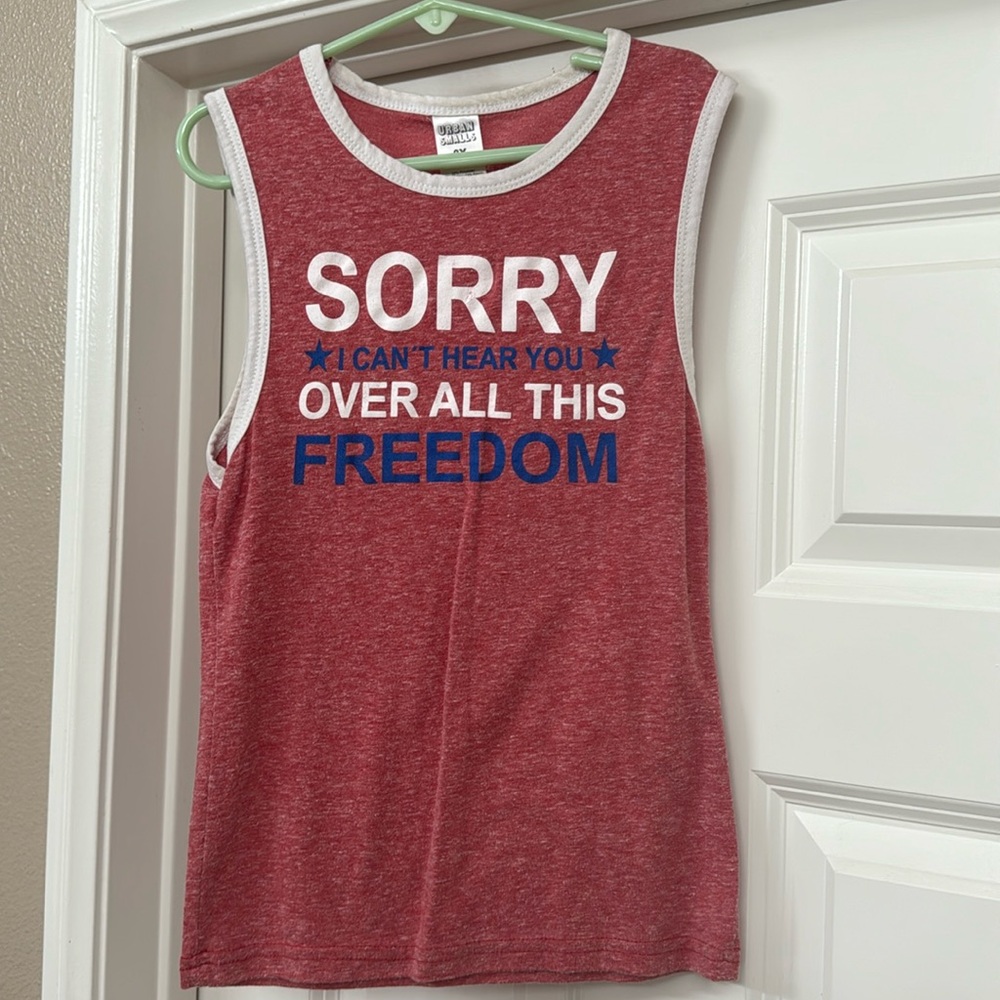 Sorry I can’t Hear You Over all this Freedom